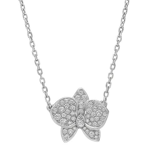 cartier flower necklace